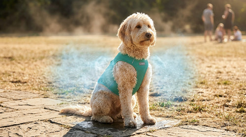 Gilet Rafraîchissant LUXEN : Protégez Votre Chien des Coups de Chaleur